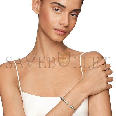 DAVID YURMAN CLASSIC CABLE BRACELET 5MM B12381 S4ABT